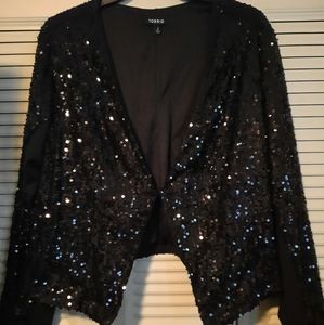 Torrid Sequin Jacket